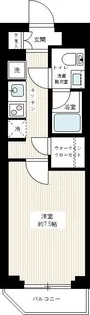 AZEST亀戸II【2階】の間取り