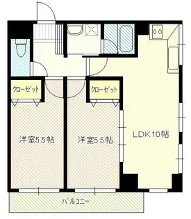 シャローム【4階】の間取り