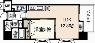 MK・河井ビルII【4階】の間取り