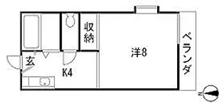 パークハイムあゆかわ【2階】の間取り