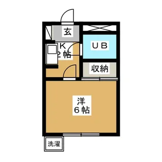 レジデンス鹿野I【1階】の間取り