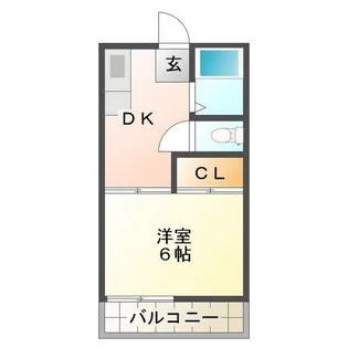 リソーハイツ【2階】の間取り