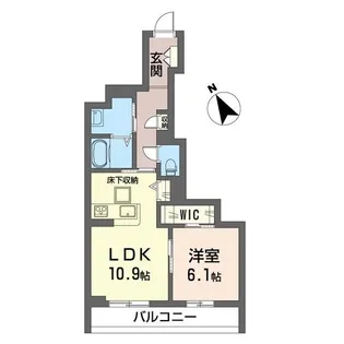 セントリビエ【2階】の間取り