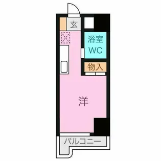 メゾン・ド・アージュ【5階】の間取り