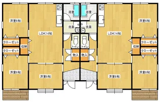 千葉県香取市小見川【一戸建】の間取り