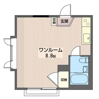 コート白山【2階】の間取り