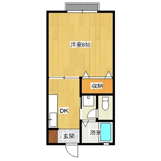 グラントワ博多【1階】の間取り