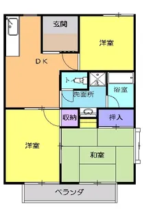 アイレックスインテグラ【2階】の間取り