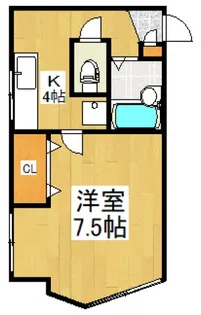 第五泉荘【2階】の間取り