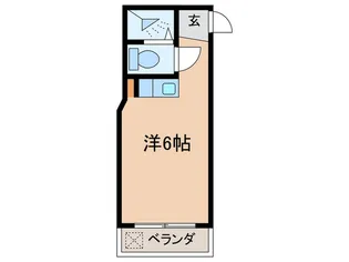 マロンハウス砧【2階】の間取り