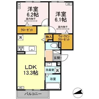 ルラシオン【2階】の間取り