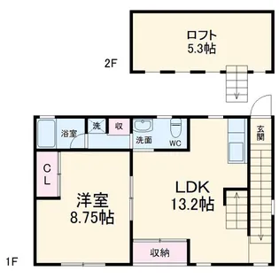 COURT M&M IV【2階】の間取り