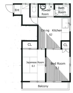 CUBE4【2階】の間取り