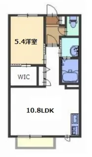 シャーメゾン シンワ【2階】の間取り