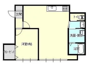 ムサシビル【3階】の間取り