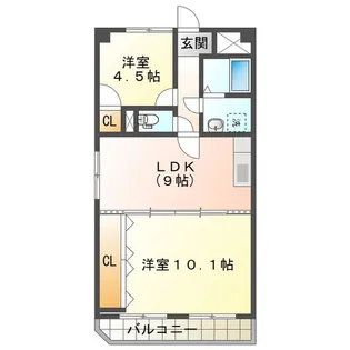ファクタービル【6階】の間取り