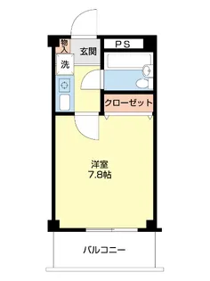 LILAS(リラ) 湘南【7階】の間取り