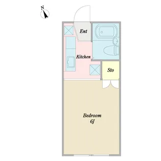 ハイム都【1階】の間取り