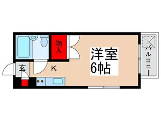 カサ プリマベーラ【3階】の間取り