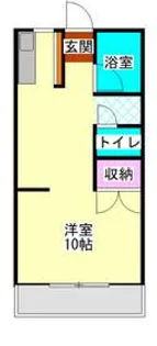 メゾン新栄III【1階】の間取り