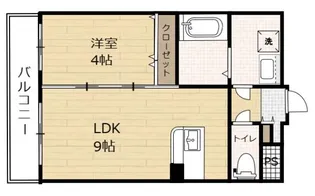 Grandview王子【1階】の間取り