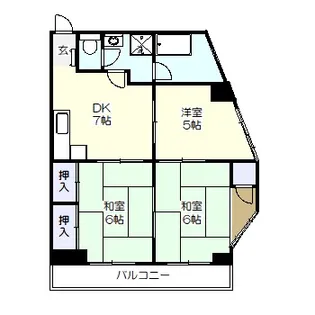 第2三和ビル【3階】の間取り
