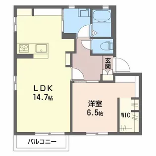 グランドソレイユ D【1階】の間取り