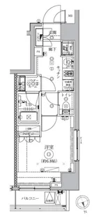 東京都新宿区高田馬場3【マンション】の間取り