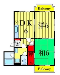 ノイエ【1階】の間取り