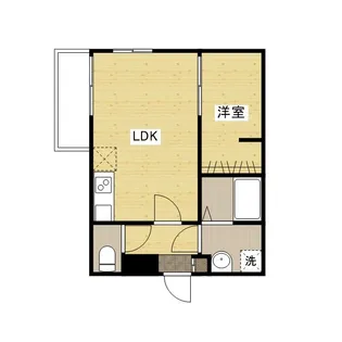 セブンプロート坂西【2階】の間取り