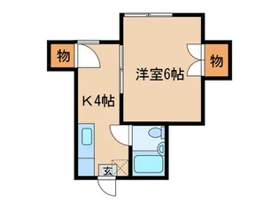 ハイムK【1階】の間取り