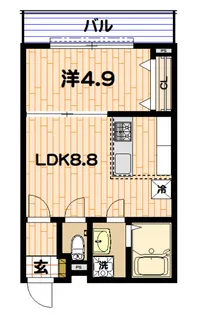 アルドゥール上永谷壱番館【3階】の間取り