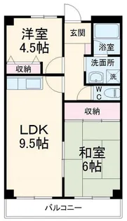 グリーンパレス【2階】の間取り