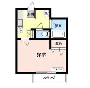イトウハイツ【2階】の間取り