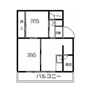 福岡県久留米市高良内町【マンション】の間取り