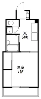 富士見庵ビル【2階】の間取り