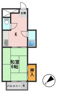 東京都江戸川区南小岩5【マンション】の間取り