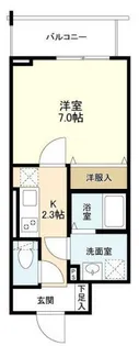 東京都江東区森下2【マンション】の間取り