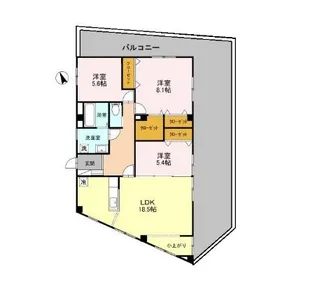 埼玉県和光市本町【一戸建】の間取り