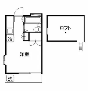 東京都杉並区堀ノ内3【アパート】の間取り