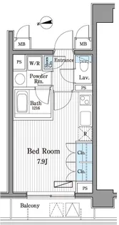 シティカレント大手町【6階】の間取り
