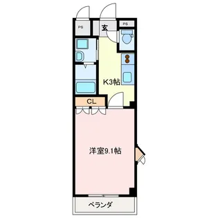 プチバイオレット【2階】の間取り