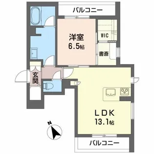 ベル コリーヌ【3階】の間取り