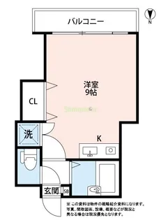 マンションマムリン【3階】の間取り