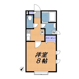 コートダザレ【1階】の間取り