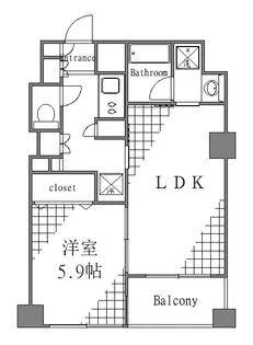 東京都墨田区京島2【マンション】の間取り