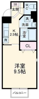 コーコ日吉本町【1階】の間取り