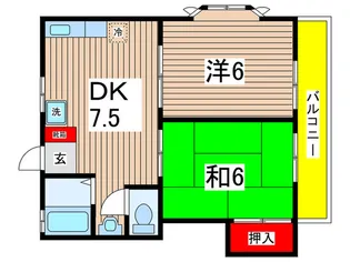 小林ハイツの間取り