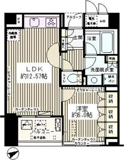 エル・セレーノ西早稲田【2階】の間取り