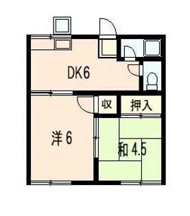 エアリーハウス【1階】の間取り